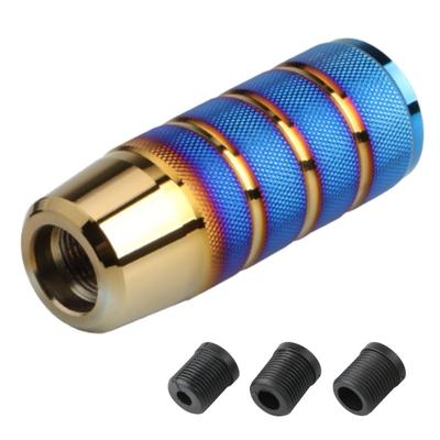 RYUBOF Shift Knob, Extension, Aluminum Alloy, 3 Types of Adapters, For MT/AT Cars, Universal,