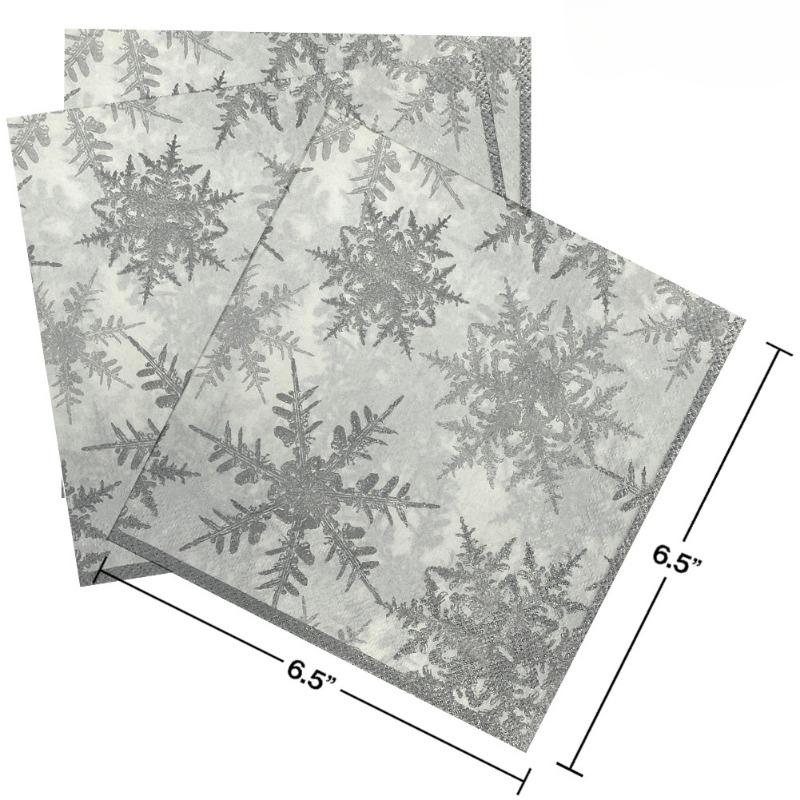 20pcs/Pac 2-Ply Christmas Series Party Decoration Paper Napkins
