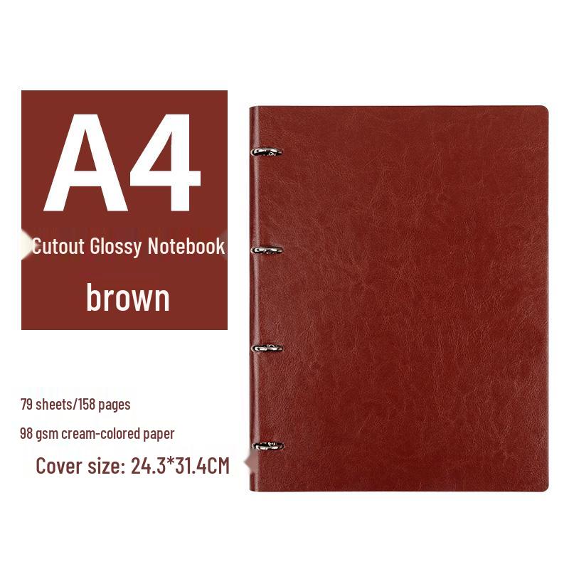 2024 A5 & B5 Loose-Leaf Business Notebook with Removable Ring Binder