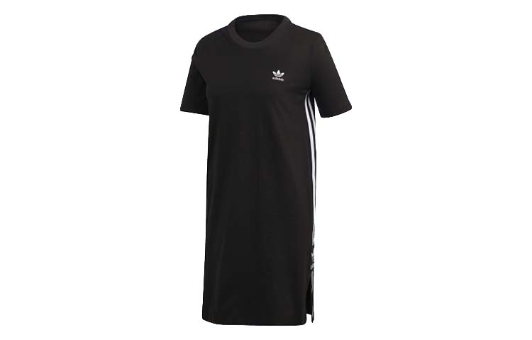 

Adidas Originals Short Sleeved Dress Women s Black FU1732 32
