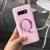 Cute Letters Cover For Samsung Galaxy S10 Plus Case S10 S10e Soft Silicone Phone Back Case For Samsung S10 S10e S10+ Cover Coque