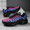 Mesh Lace-Up Ultra-Light Running Shoes Air Cushion Breathable Mesh Casual Sports Shoes for Men and Women