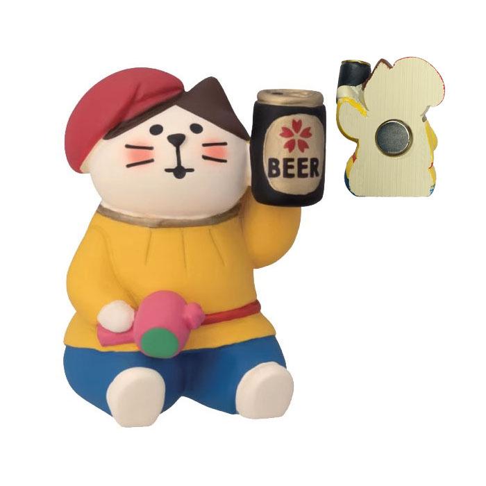 Japanese Cat Bread & Coffee Shop Resin Fridge Magnets – Cute Miniature Decor & Gift