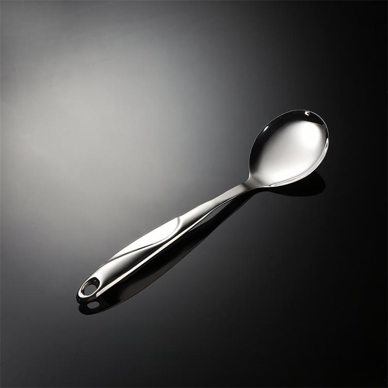 

Набор кухонных принадлежностей из нержавеющей стали S-образной формы 304, лопатка, дуршлаг, кухонная утварь, половники, ложки, общественный ресторан