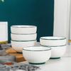 Jingdezhen 32-Piece Ceramic Underglaze Dinnerware Set