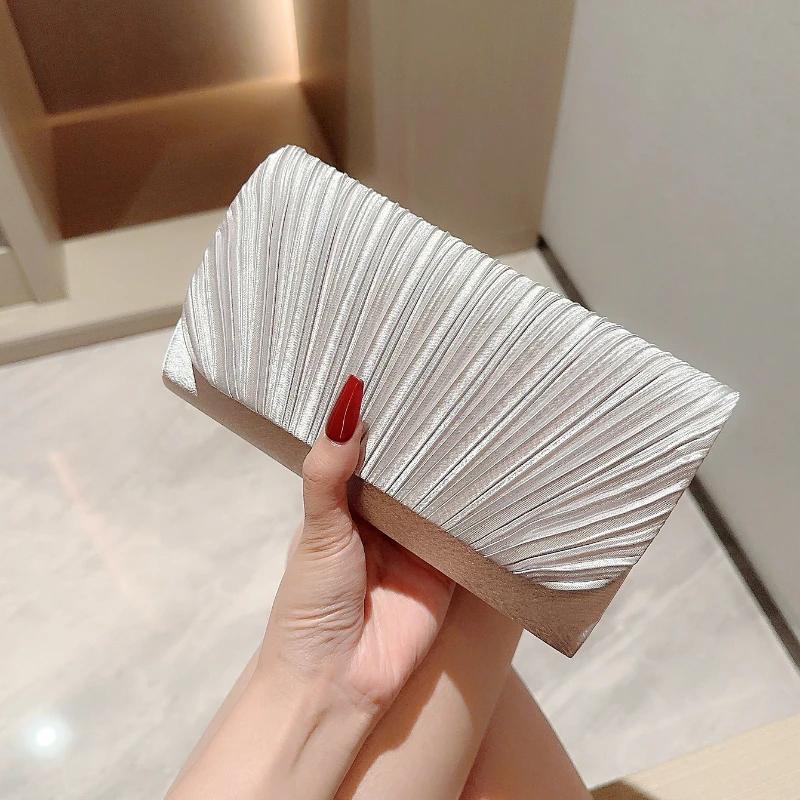 High End Women Evening Bag Luxury Female Wedding Clutch Purse Party Rhinestones Chain Shoulder Bags Retro Lady Handbag