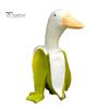 Realistic Resin Craft Creative Banana Duck Figurine, Sculpture, Novelty Art Micro Landscape Accessory Statue, Funny Desk Ornament for Home Office