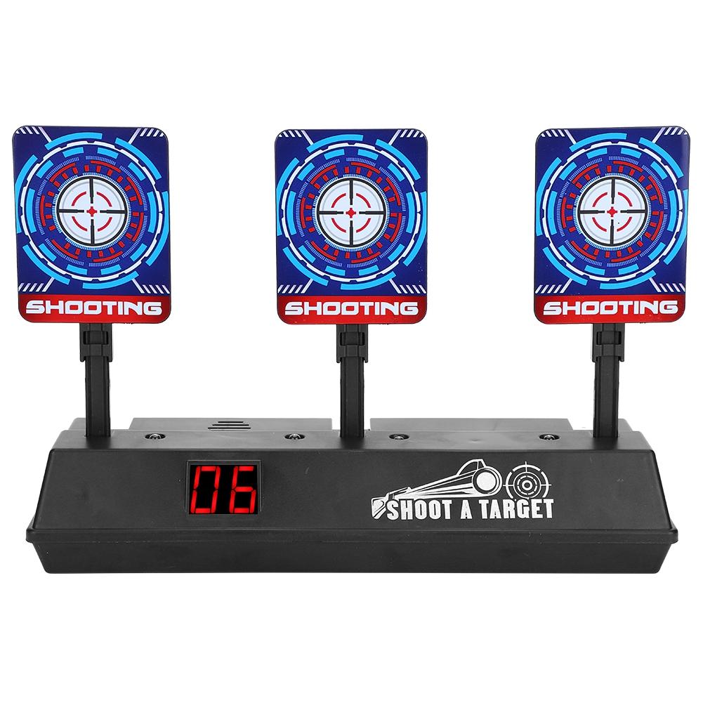 

Електрична мішень для підрахунку очок Автоматичне відновлення Аксесуар для іграшкового пістолета з м якими кулями
