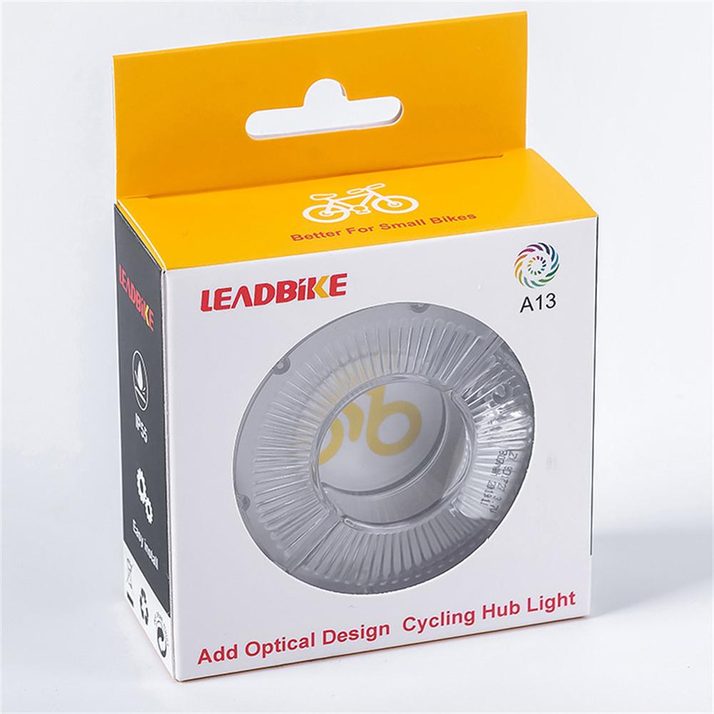 A13 Led Bicycle Wheel Light Waterproof Balance Bike Smart Vibration Sensor Spoke Lights Riding Accessories Smart Vibration Sensor