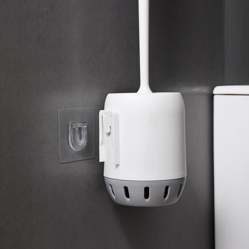 Meiliya Wandmontiertes Toilettenbürsten-Reinigungsset