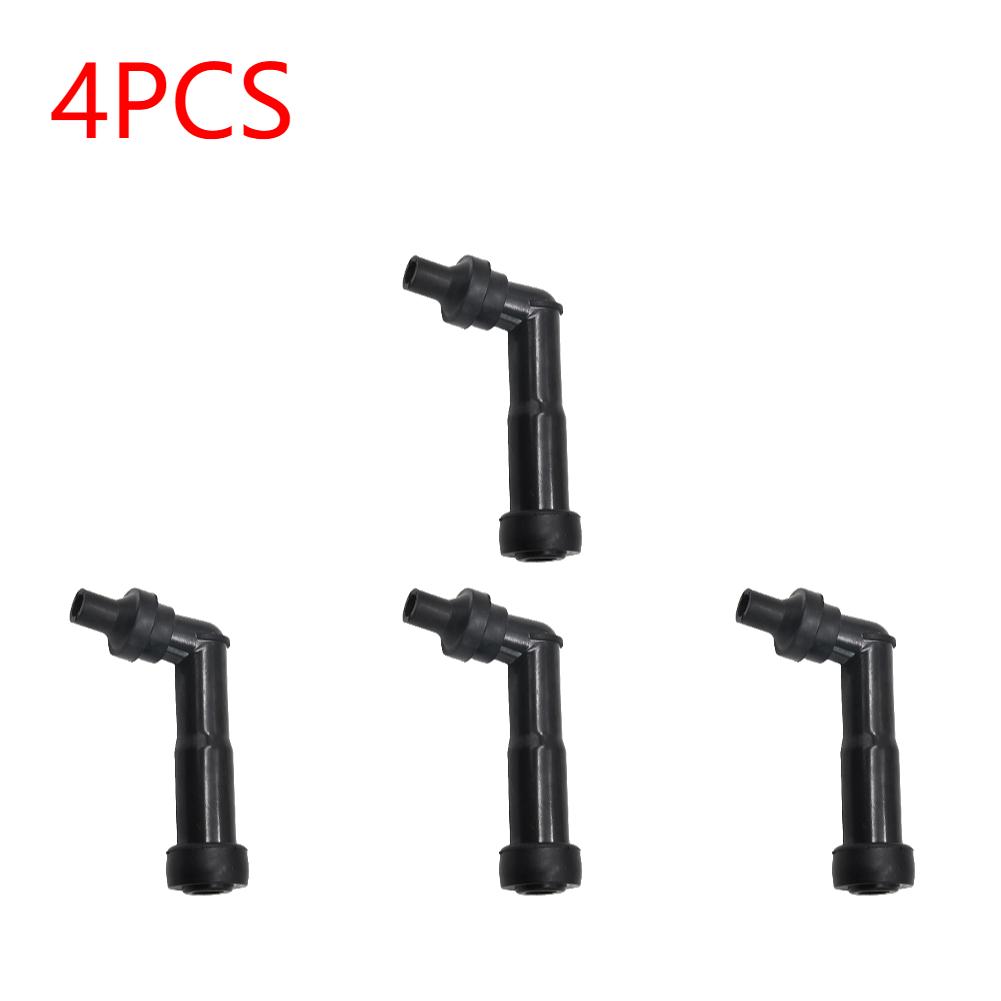 1-5PCS Motorcycle Cap for 10mm 12mm Threaded Motorcycle Ignition Spark Plug Cap 102 Degree Resistor Cover Rubber Car Accessies
