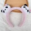 Cute Cartoon Panda Hua Hua Plush Headband & Hair Clip