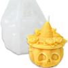 Pumpkin Skull Wizard Hat Shaped Silicone Mold for Handmade Candles Resin & Wax Soap Mould for Creative Home Crafting