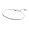 Swarovski Only Rhodium Plated Bracelets Womens