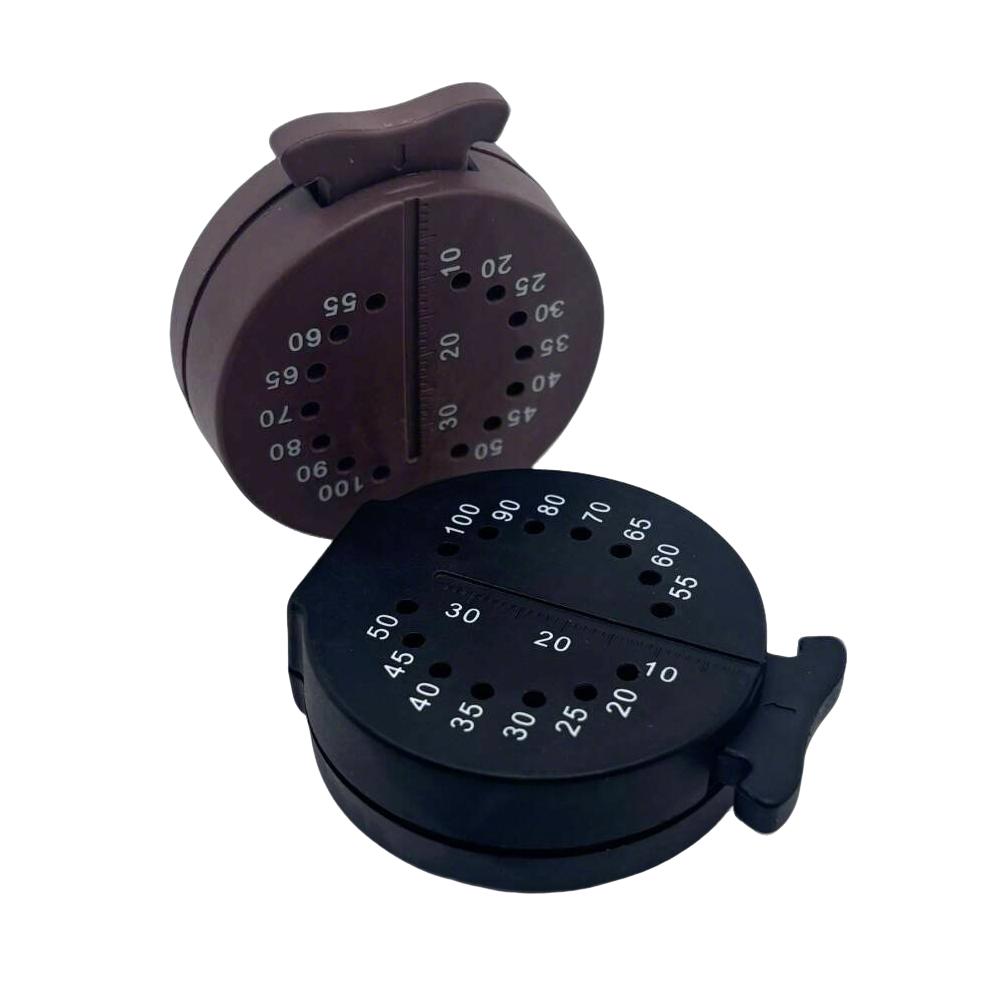 High Precision Endo Ruler Base Gutta Percha Cutter Calibration Tool for Dentists Material