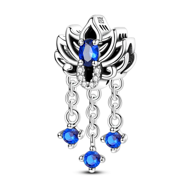 Sweety 925 Silver Birthday Cake Crown Heart Butterfly Sunflower Charms Beads Fit 3mm Bracelets DIY Fine Jewelry Making