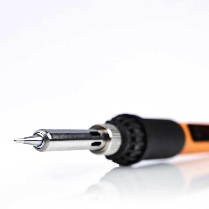 Rosfix Precision Soldering Iron Set with Display Rosfix Orange Rottweiler Electric S Series + 30 Wood Burning Elements