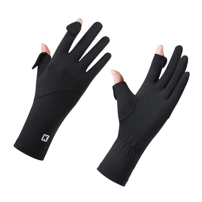 Lilang Summer Cycling Sun Protection Fingerless Touchscreen Gloves