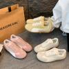Board Shoes Lace-up Sneakers Retro Running Casual Little White Shoes Women's Versatile Training Flat Bottom