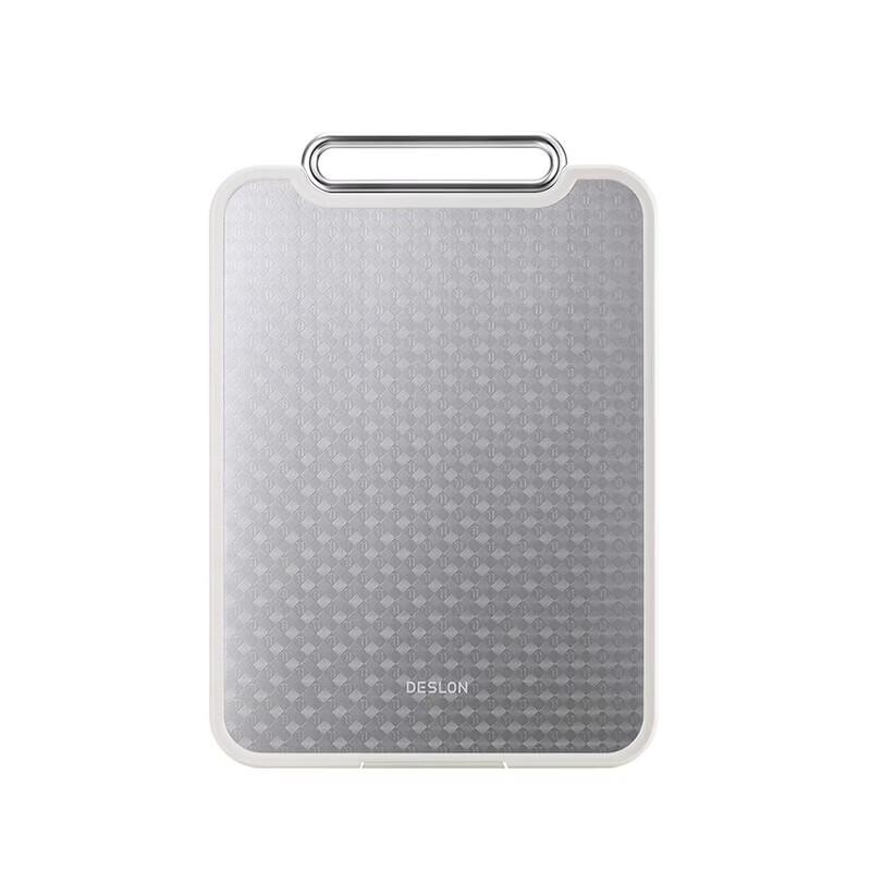 DESLON Double-Sided Antibacterial Stainless Steel Cutting Board