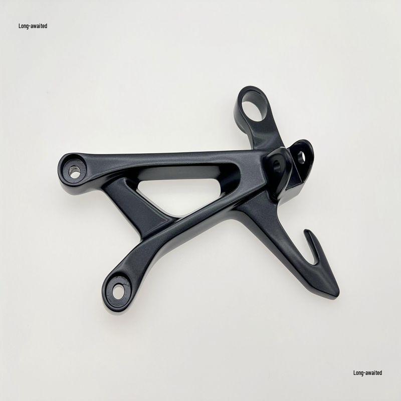 GSX250R Motorcycle Rear Footrest Assembly - Left & Right Foot Pegs with Triangle Plates