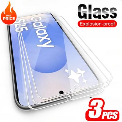 3Pcs Gehärtetem Schutz Glas Für Samsung Galaxy S25 S25 + Plus S 25 Ultra S25Ultra SamsungS25 Cristal Screen Protector Film