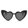 Women Cat-Eye Female Sun Glasses Classic Style Love Black White Eye Wear Heart Shaped Sunglasses Men Shade UV400 Protection Premium Designer