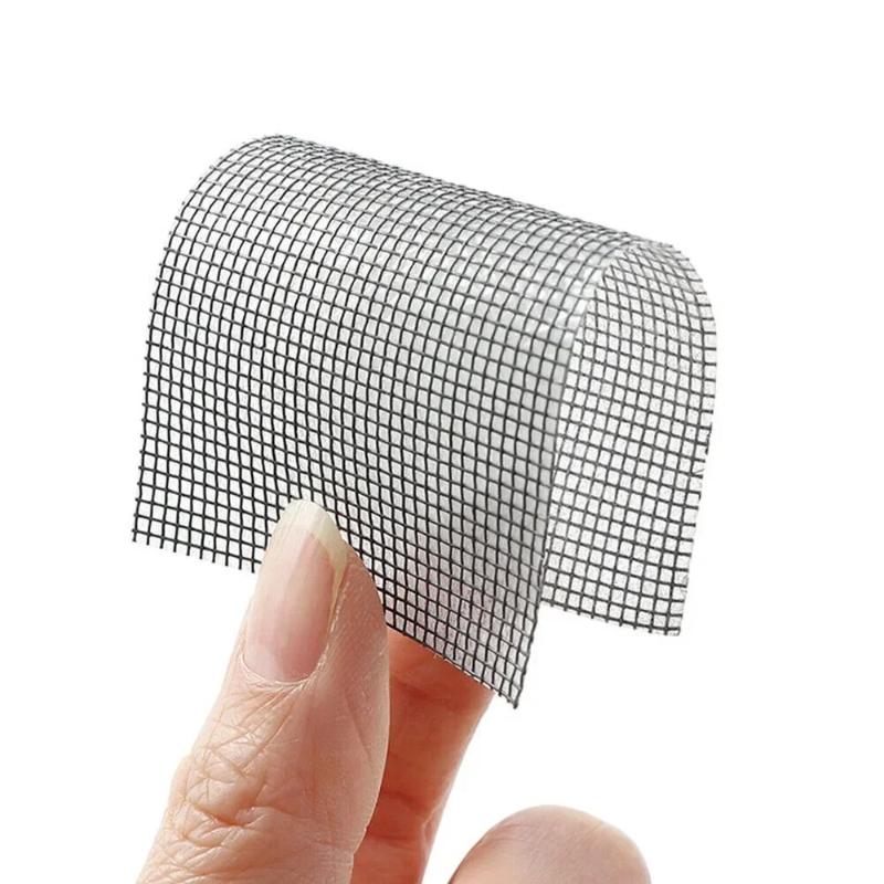 Strong Self-adhesive Window Screen Repair Tape, Window Screen Repair Patch, Covering Holes, Insect and Mosquito Nets