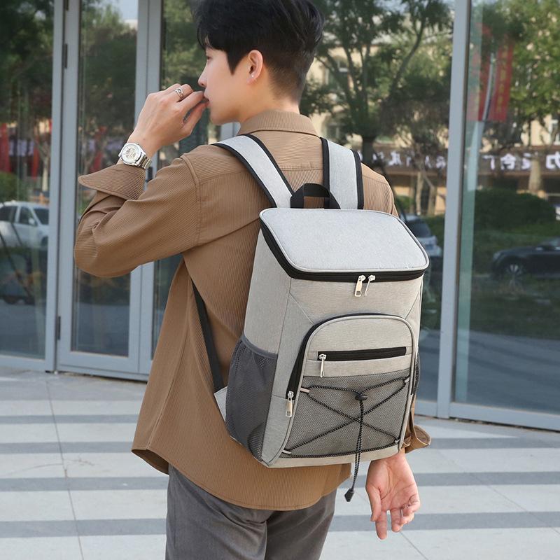 Large Capacity Insulated Travel Backpack for Outdoor Sports and Camping