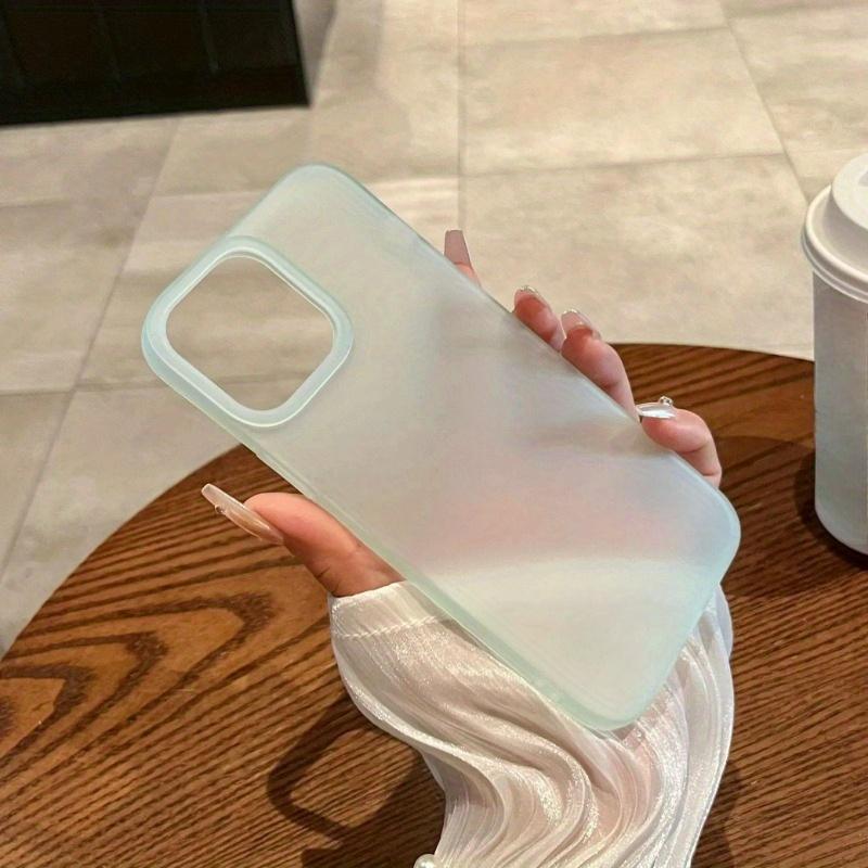Fashion Soft Frosted Phone Case For iPhone 16 Pro Max Cases iPhone 11 16 12 13 14 15 Pro Max Matte Transparent Case Cover Bumper