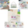 Adorable Children's Princess Pearl Mini Shoulder Bag With Cartoon Bow Design