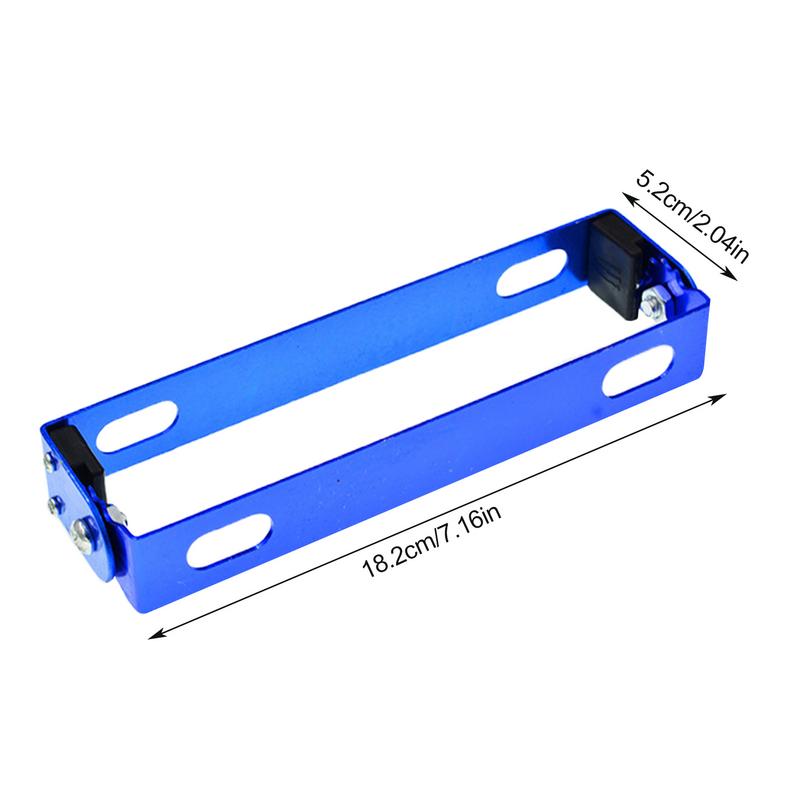 Adjustable Motorcycle License Plate Holder Aluminum Alloy Adjustable Motorcycle Car License Plate Frame Rear Bracket Mount