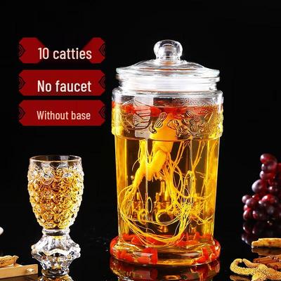 LISM Versiegeltes Glas Infusionsgefäß