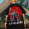 3d Japanese  Print Men's T-Shirt Summer Fashion Casual T-Shirt For Men Street Trend Oversized Tees Half Sleeve Pullover