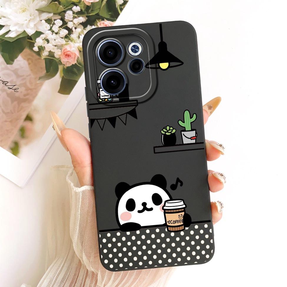 For Oppo CPH2801 Phone Case For Oppo Reno 15F Casing Silicone Luxury Fashion Flowers Kawaii Cute Painted Cover For Oppo Reno15 F