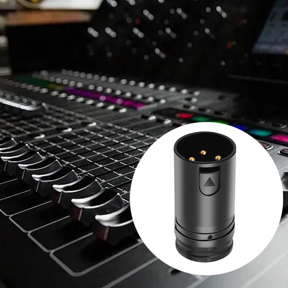 Male To Male/Female To Female Professional XLR Adapter Zinc Alloy Shell XLR Audio Gold Plated Connector Plug for Power Amplifier