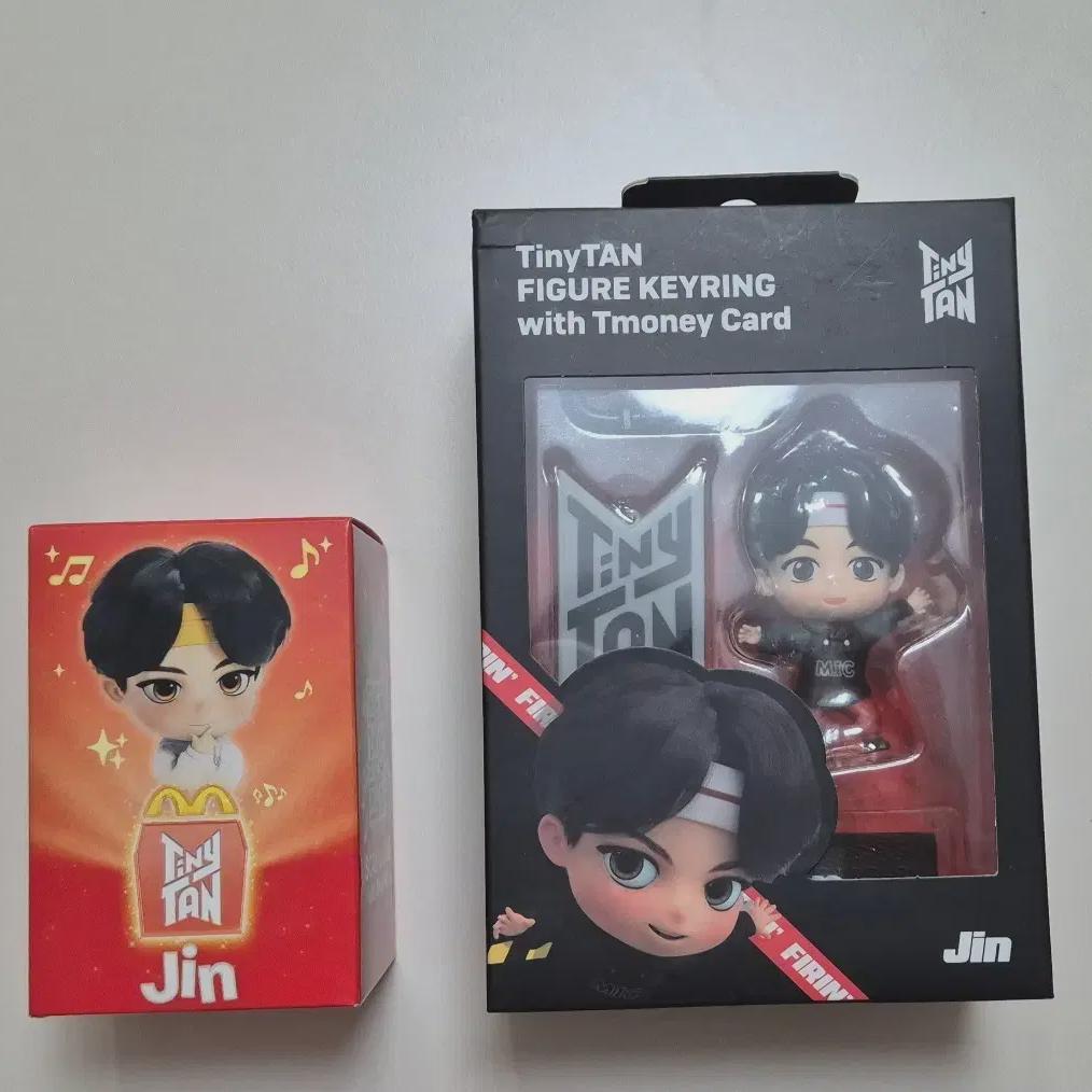 

BTS Брелок с фигуркой Tinytan Джин + карта Tmoney