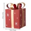 Christmas Wrought Iron Gift Package Christmas Tree Decoration Pendant Christmas Hanging Decoration Oliday Gift Box