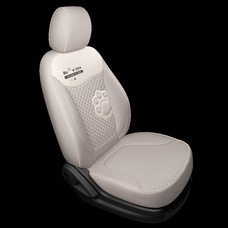 All-Season Cotton Linen Seat Cushion for Changan Benben - Universal Fit, Five-Seater, Year-Round Comfort
