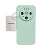 Compatible with Huawei Mate 80 Pro: Liquid Silicone Phone Case, Full Lens Coverage, Solid Color Protection