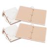 2 Sets Wedding Vow Books Exquisite Gift Card Declaration Booklets Props SuppliesStyle 2