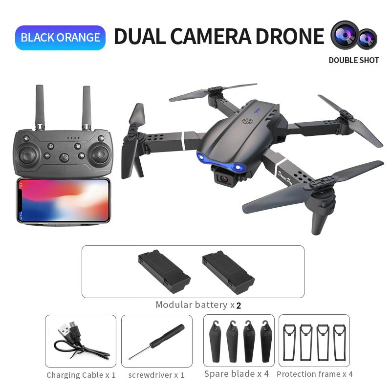 2025 New E99 Pro RC Drone Professinal With Wide Angle Dual HD Camera Foldable RC Helicopter WIFI FPV Height Hold Apron Sell