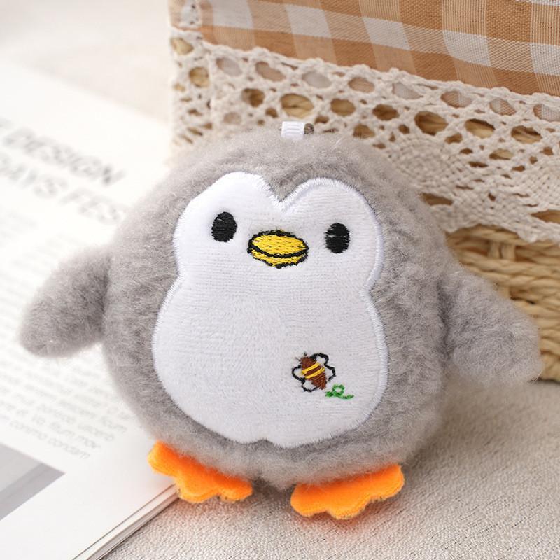 Niedlicher Pinguin Plüsch Schlüsselanhänger Accessoire Flauschiges Stofftier Taschenanhänger