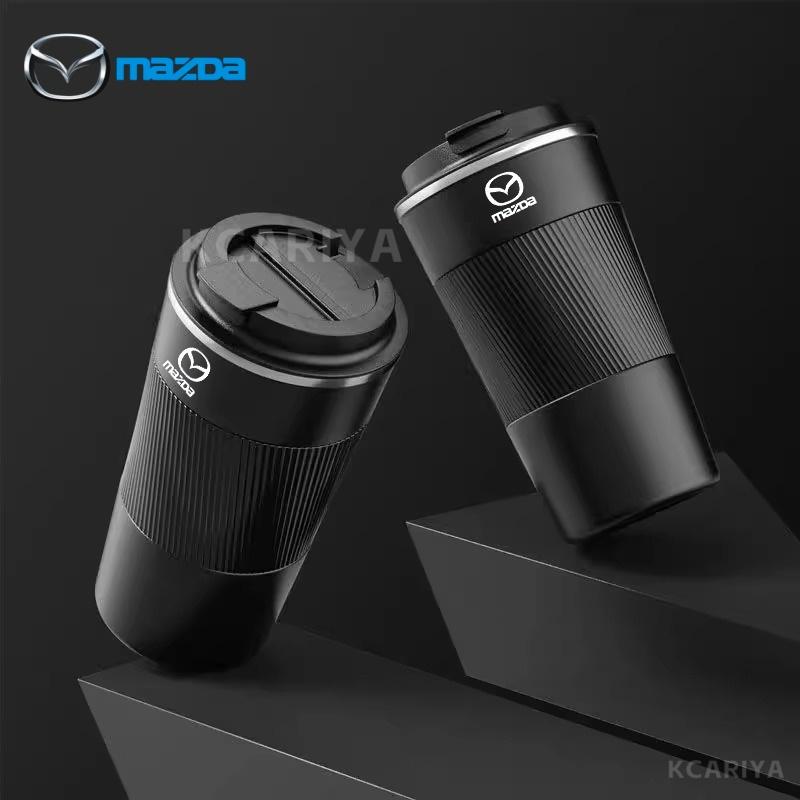 Edelstahl Kaffee Thermosbecher Auto Vakuumflasche Reise Thermobecher Für Mazda CX4 CX5 CX7 CX8 CX9 CX30 Atenza Axela Auto