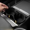 For BYD Yuan Pro 2024 2025 Car Cup Holder Central Control Drinks Holder Silicone Storage Tray Interior Accessories