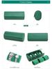 Scratch-Resistant Genuine Leather Watch Storage Box - Unisex 3-Piece Set with Pillowcase for Travel