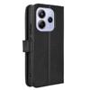 For Xiaomi Redmi Note 14 4G (163.25x76.55x8.16mm) Case PU Leather Diamond Texture Wallet Phone Cover
