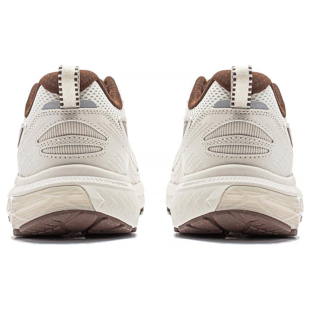 Li Ning Fuyiao V2 Lightweight High Resilience Shock Absorption Non-Slip Wear-Resistant Low-Top Running Shoes Women sneaker Pearl-White ARXT022-3