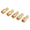 5Pcs Brass SMA Male RF Coaxial Terminator Load 50 Ohm For Antennas GPS System Base Station Application Cable Assembly Instrument