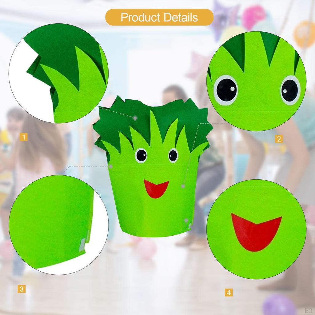 Kostium Kapusty Chińskiej dla Dzieci Ubranie Warzywne na Występ Halloween